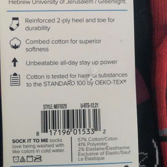 Unisex 2 sizes 3 different themes : sock it to me - Picture 7 of 8